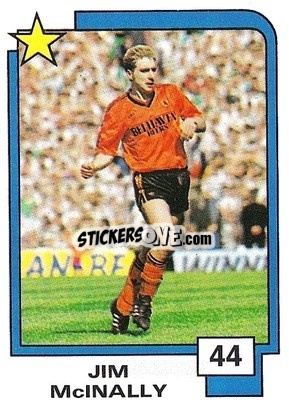 Sticker Jim McInally - Soccer Superstars 1988 n. 44 - Panini