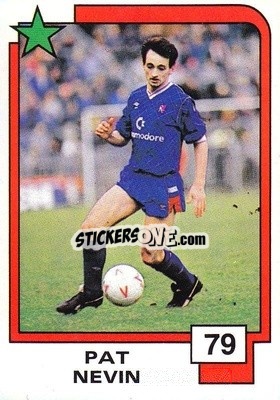 Sticker Pat Nevin - Soccer Superstars 1988 n. 79 - Panini