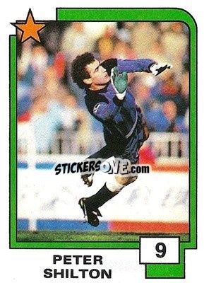 Sticker Peter Shilton - Soccer Superstars 1988 n. 9 - Panini