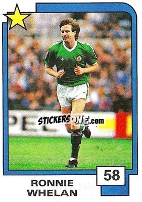 Sticker Ronnie Whelan - Soccer Superstars 1988 - Panini