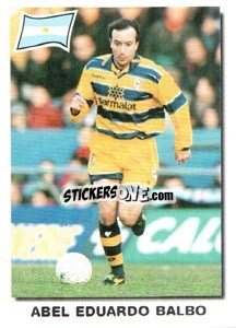 Sticker Abel Eduardo Balbo - Super Football 99 n. 130 - Panini