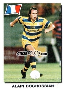 Sticker Alain Boghossian - Super Football 99 n. 84 - Panini