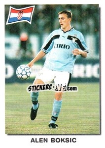 Sticker Alen Boksic - Super Football 99 - Panini