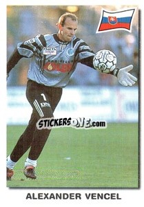 Figurina Alexander Vencel - Super Football 99 - Panini