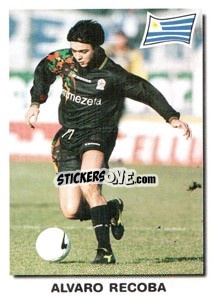 Cromo Alvaro Recoba - Super Football 99 - Panini