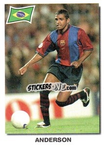 Sticker Anderson - Super Football 99 n. 135 - Panini