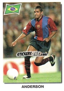 Cromo Anderson - Super Football 99 - Panini