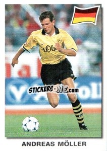 Sticker Andreas Möller - Super Football 99 n. 125 - Panini