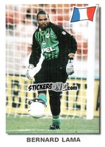 Cromo Bernard Lama - Super Football 99 - Panini