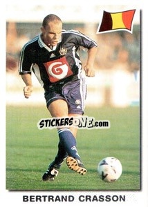 Sticker Bertrand Crasson - Super Football 99 - Panini