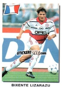 Sticker Bixente Lizarazu - Super Football 99 - Panini