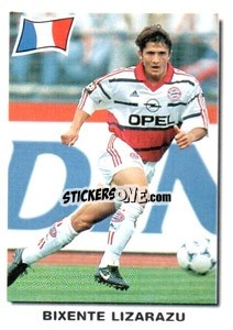 Sticker Bixente Lizarazu - Super Football 99 n. 75 - Panini