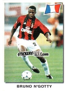 Sticker Bruno Ngotty - Super Football 99 n. 63 - Panini