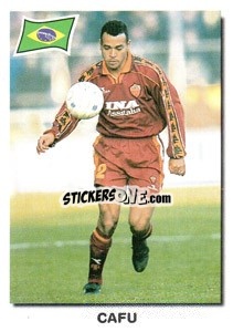 Sticker Cafu - Super Football 99 - Panini