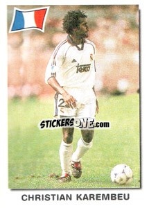 Cromo Christian Karembeu - Super Football 99 - Panini