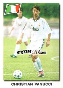 Sticker Christian Panucci - Super Football 99 - Panini