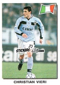 Sticker Christian Vieri - Super Football 99 n. 175 - Panini