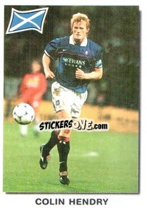 Sticker Colin Hendry - Super Football 99 n. 58 - Panini
