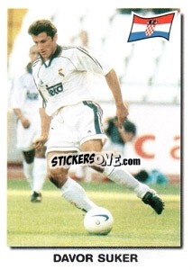 Sticker Davor Suker - Super Football 99 - Panini