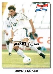 Sticker Davor Suker - Super Football 99 n. 176 - Panini