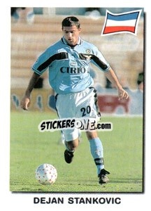 Sticker Dejan Stankovic - Super Football 99 n. 124 - Panini