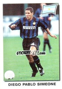 Sticker Diego Pablo Simeone - Super Football 99 - Panini