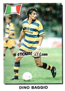 Sticker Dino Baggio - Super Football 99 - Panini