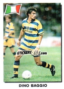 Sticker Dino Baggio - Super Football 99 n. 74 - Panini
