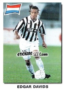 Sticker Edgar Davids - Super Football 99 - Panini