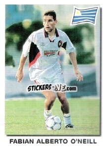 Figurina Fabian Alberto O’Neill - Super Football 99 n. 113 - Panini