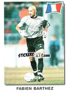 Sticker Fabien Barthez - Super Football 99 n. 10 - Panini