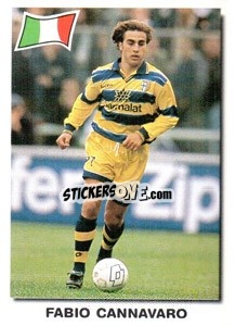 Sticker Fabio Cannavaro - Super Football 99 n. 29 - Panini