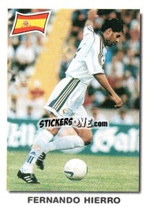 Sticker Fernando Hierro - Super Football 99 n. 37 - Panini