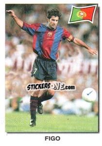 Sticker Figo - Super Football 99 - Panini