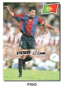Sticker Figo - Super Football 99 n. 173 - Panini