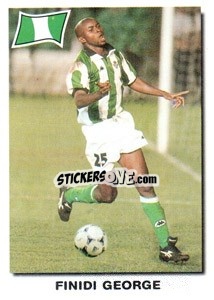 Sticker Finidi George - Super Football 99 n. 88 - Panini
