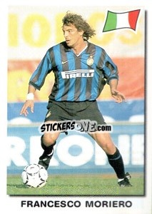 Sticker Francesco Moriero - Super Football 99 n. 128 - Panini