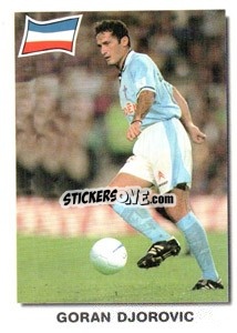 Sticker Goran Djorovic - Super Football 99 - Panini