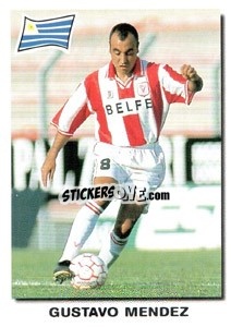Sticker Gustavo Mendez - Super Football 99 n. 101 - Panini