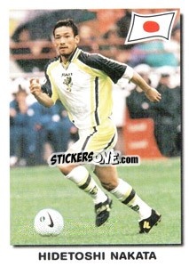 Sticker Hidetoshi Nakata