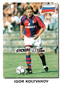 Sticker Igor Kolyvanov - Super Football 99 - Panini