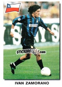 Sticker Ivan Zamorano - Super Football 99 n. 164 - Panini