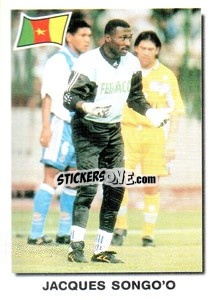 Sticker Jacques Songoo - Super Football 99 n. 13 - Panini