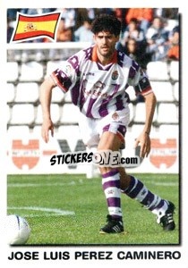 Cromo Jose Luis Perez Caminero - Super Football 99 - Panini