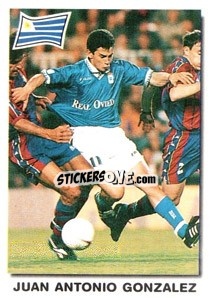 Figurina Juan Antonio Gonzalez - Super Football 99 - Panini