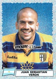 Sticker Juan Sebastian Veron - Super Football 99 - Panini