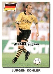 Sticker Jürgen Kohler - Super Football 99 - Panini