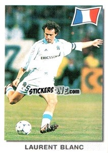 Sticker Laurent Blanc - Super Football 99 n. 23 - Panini