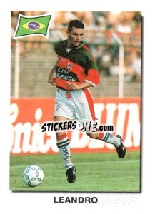 Cromo Leandro - Super Football 99 - Panini