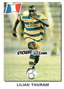 Figurina Lilian Thuram - Super Football 99 - Panini